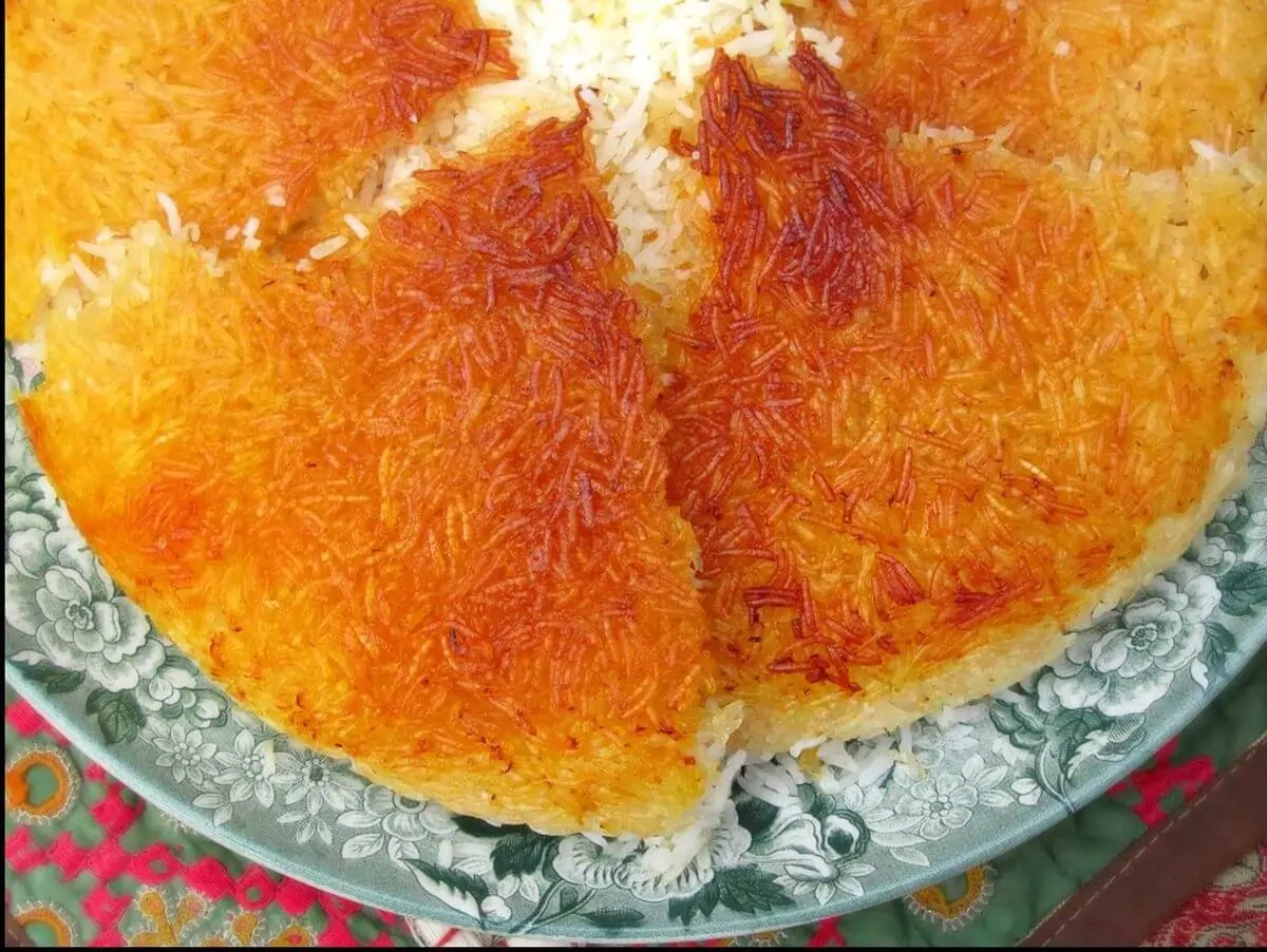 Saffaron Tahdig